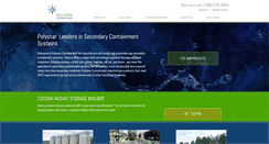 Desktop Screenshot of polystarcontainment.com