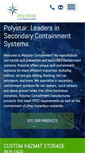 Mobile Screenshot of polystarcontainment.com